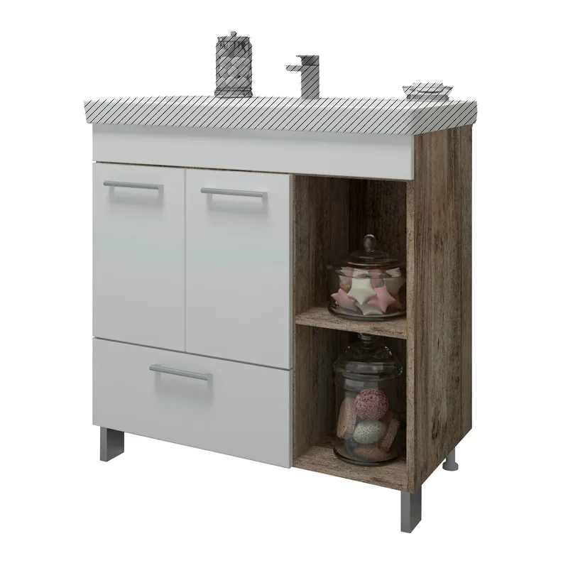 Тумба EvaGold 80 "Crea" (ум Como 80/Grand 80/Moduo 80)