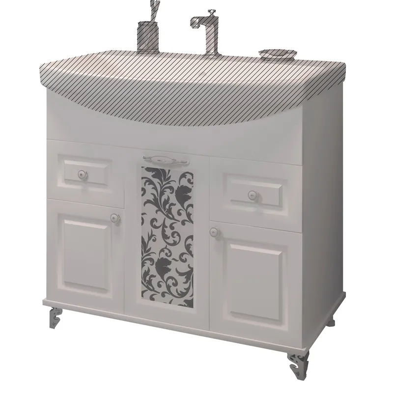 Тумба EvaGold 85 №3 "Baroque"  (ум Элеганс 850)