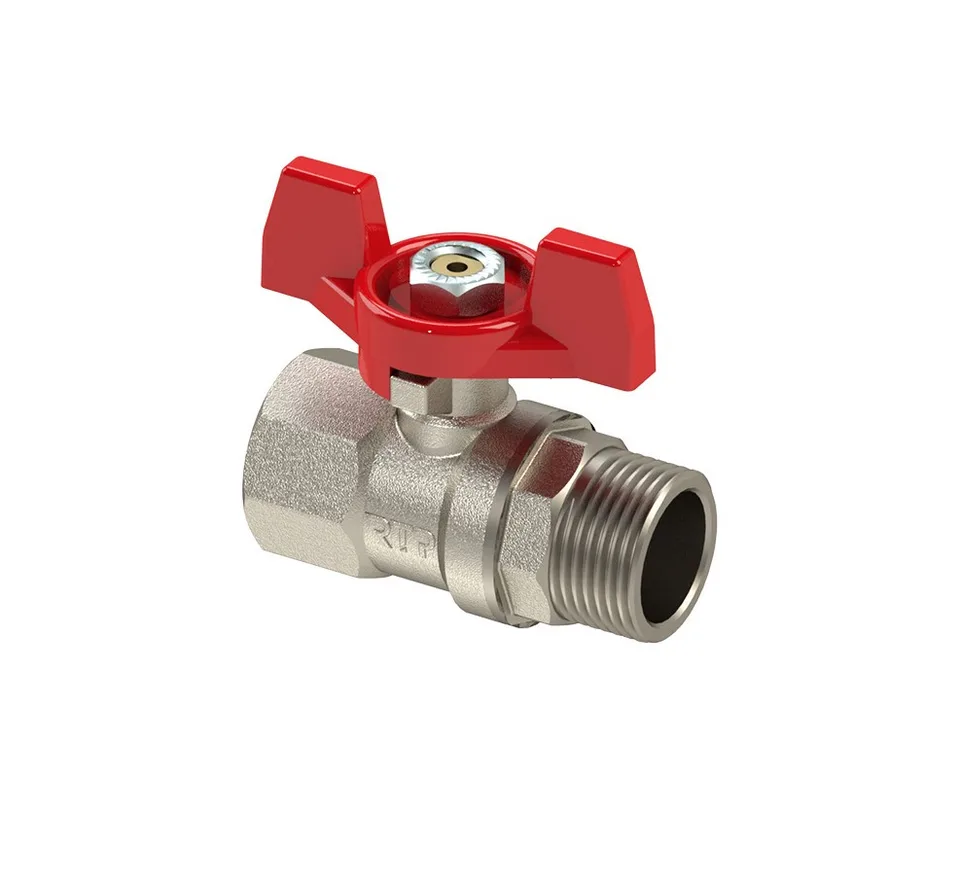 Кран шаровый RTP PN 25 3/4" ВН бабочка (60/10)