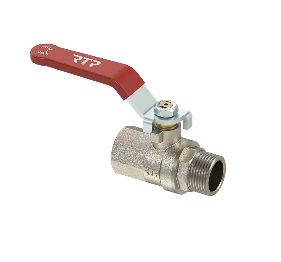Кран  шаровый  RTP PN 25   1/2" ВН ручка   (70/10)
