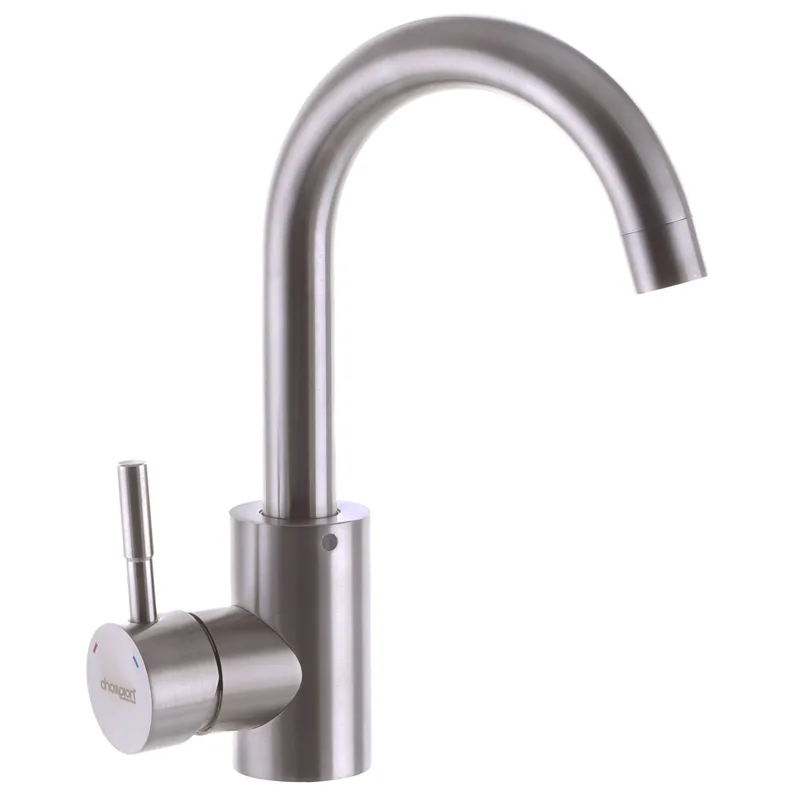 Смеситель д/умывальника нерж/сталь CHAMPION SUS-001(N) CHROME (без подводки) (10 шт/ящ)