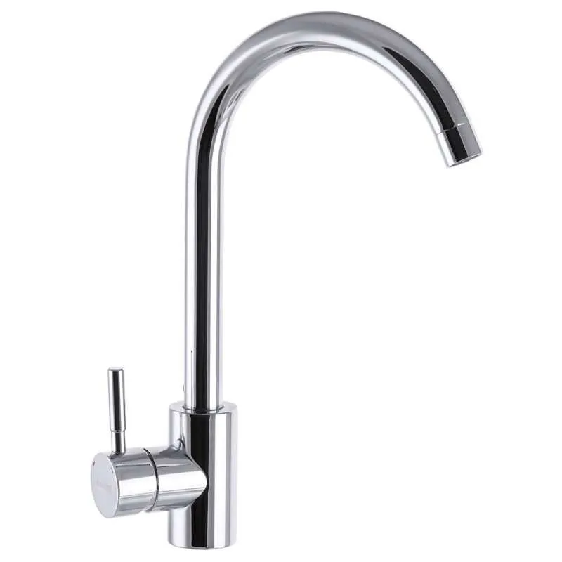 Смеситель д/кухни нерж/сталь CHAMPION SUS-011-N CHROME (без подводки)  (10 шт/ящ)