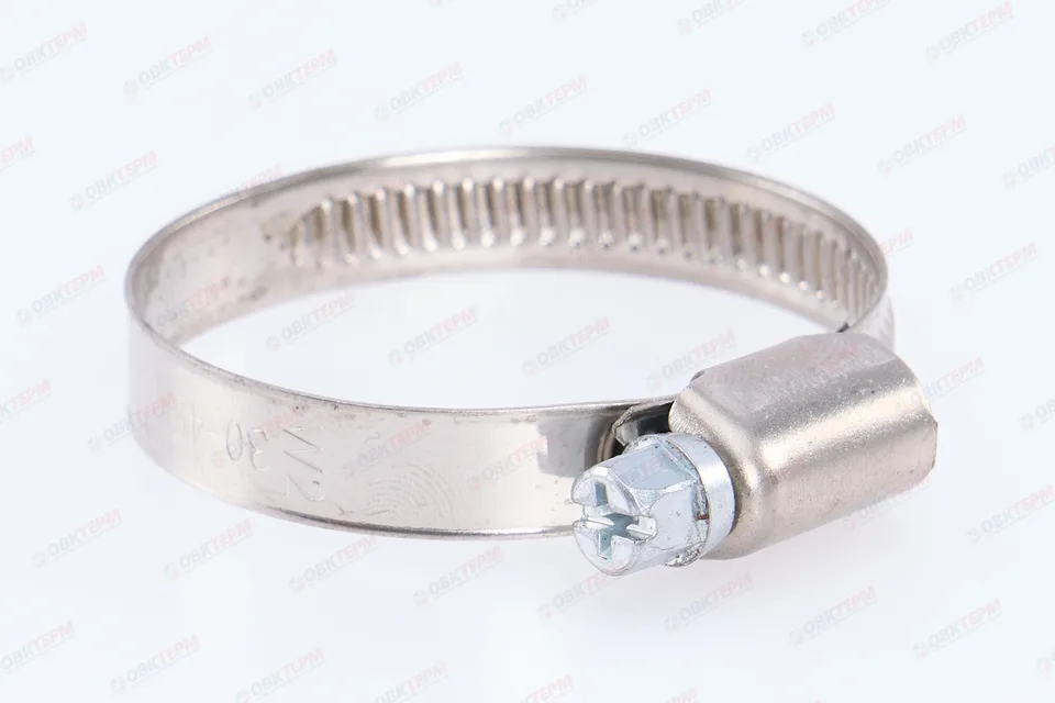 Хомут   30-45  1 1/2" (под отвёртку)     (100 шт)