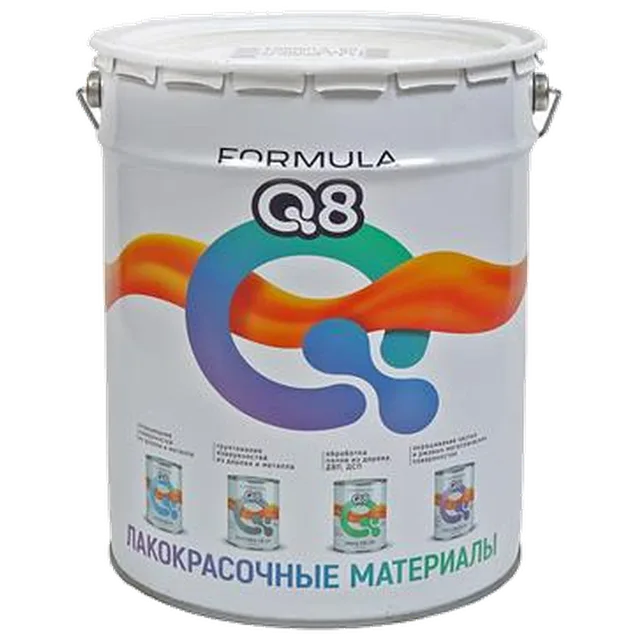 Грунт-эмаль по ржавчине серая 1,8 кг FORMULA Q8