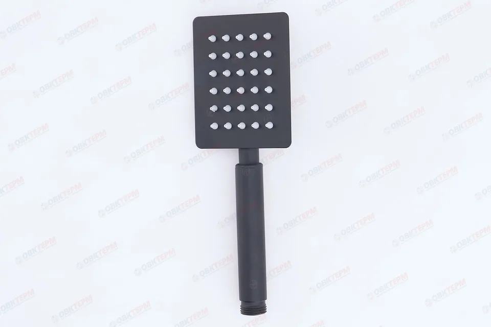 Лейка д/душа ручная MIXXUS SH-02 BLACK из нерж. стали SUS304 ( 1 режим) (120 шт/ящ)