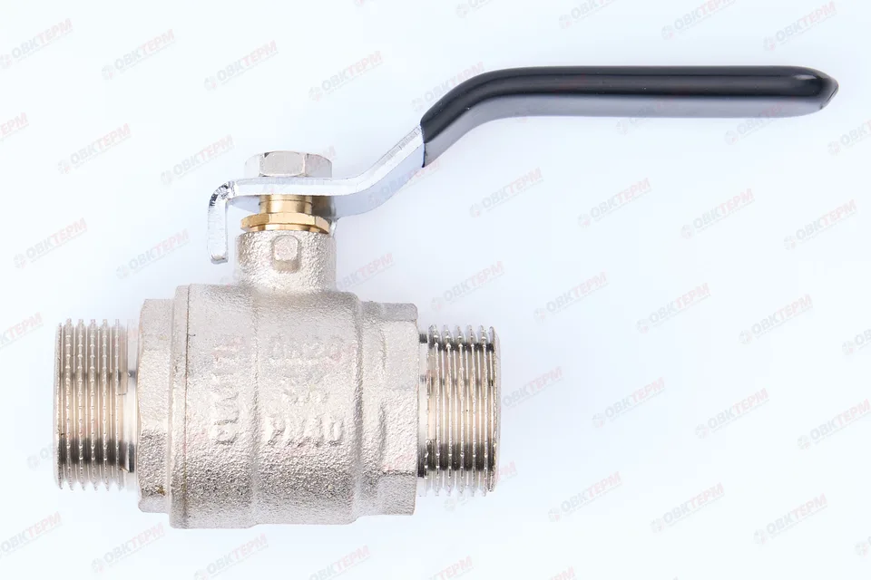 Кран шаровый TIM 3/4" НН ручка (40/10)