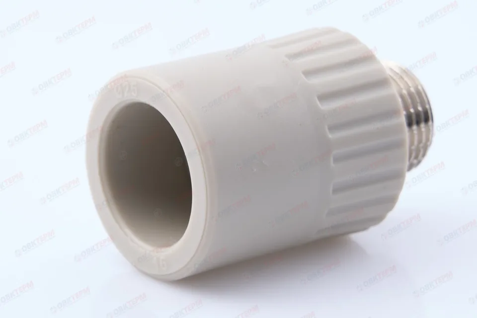 МРН  25 * 1/2"    СЕРАЯ PP-R    (RTP)    (120/20)