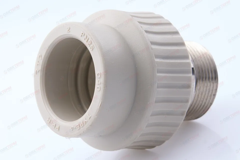 МРН  40 * 1 1/4"    СЕРАЯ PP-R    (RTP)    (48/6)