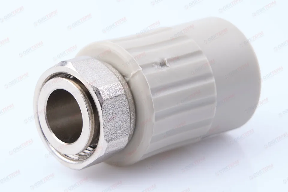 НВ СНГ 20 * 1/2"       СЕРАЯ PP-R      (RTP)    (125/25)