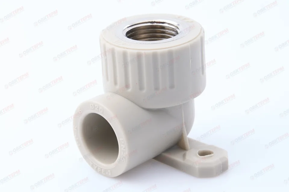 Угол монтажный 20 * 1/2" В СЕРЫЙ (RTP) (75/25)