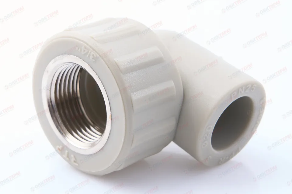 Угол с МРВ  20 * 3/4"   СЕРЫЙ   (RTP)    (75/25)