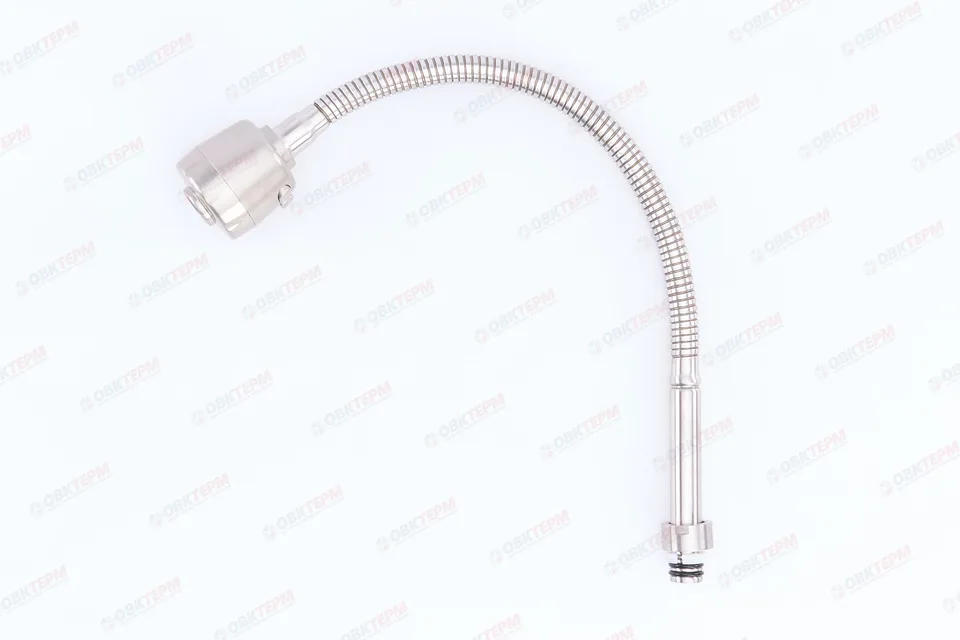 Излив гибкий FRAP F7314 / нерж /аэратор 2 режима /под гайку (50 шт)