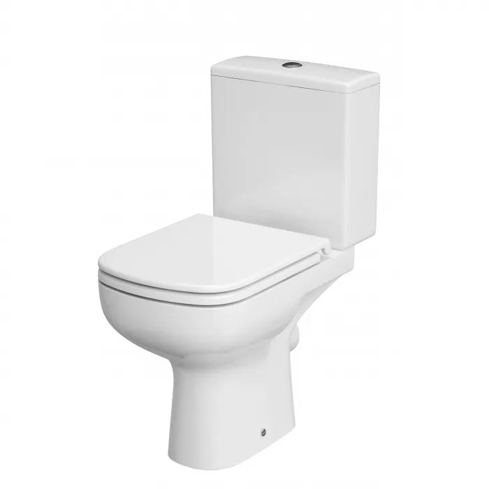 Унитаз-компакт Cersanit COLOUR CLEAN ON 011 (безободковый, микролифт, дюропласт)