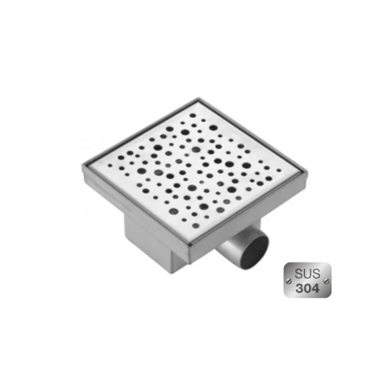 KOER  Душевой трап из нерж. стали FD20-S150   150х150мм   (5шт/ящ)