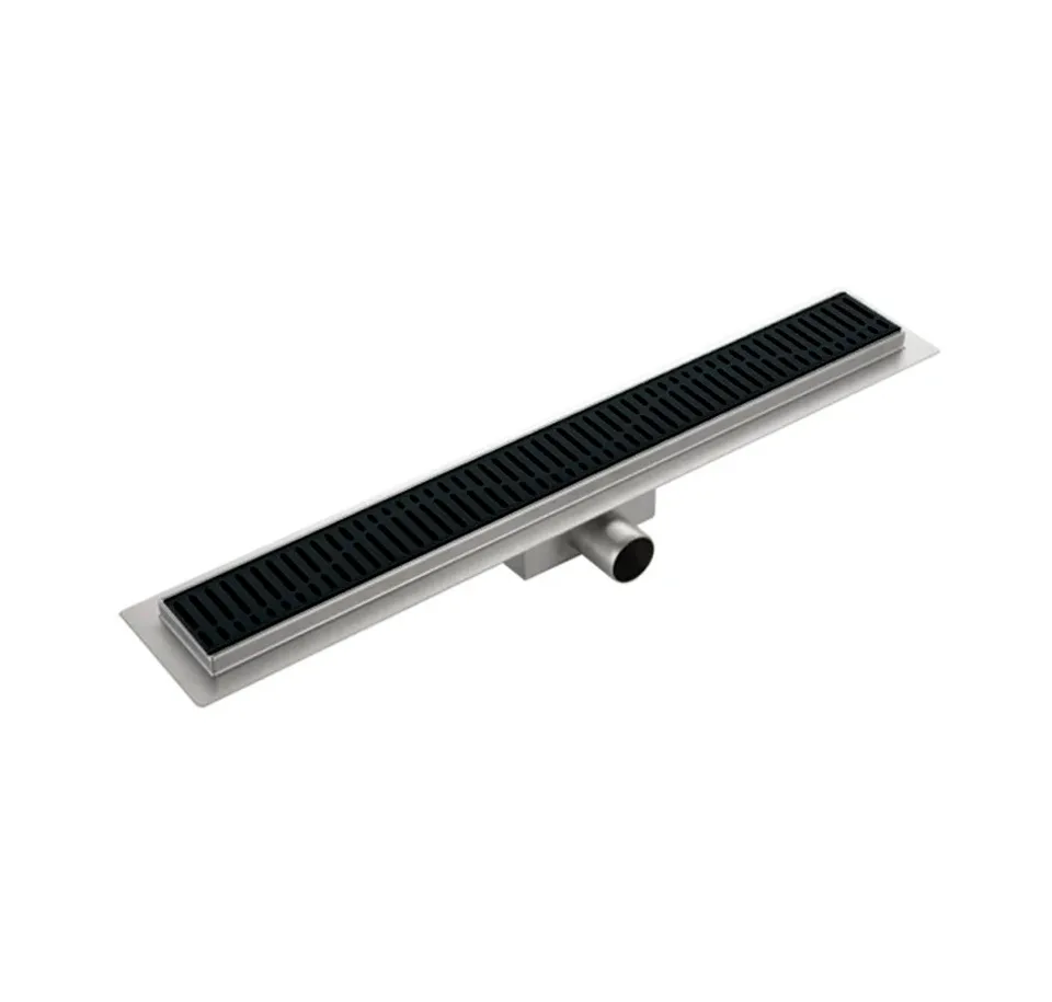 KOER  Душевой трап из нерж. стали FD35-70x700 BLACK  (5шт/ящ)