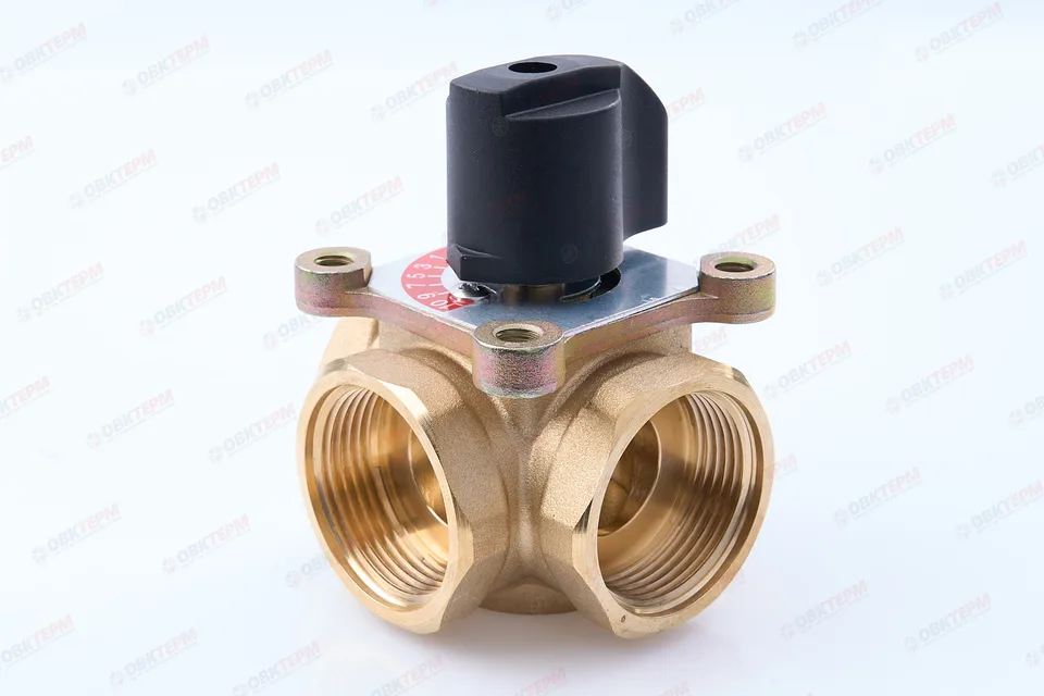 Клапан 3-х ходовой поворотный смесит   1 1/4" BL3805  TIM