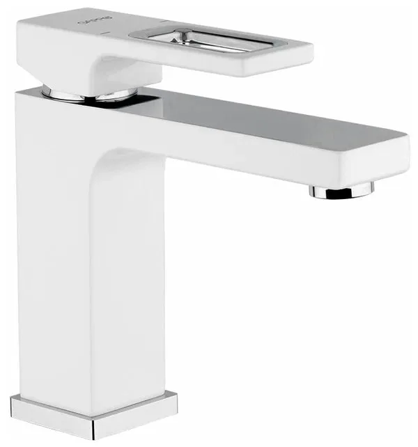 Смеситель д/умывальника MIXXUS PREMIUM GROG  001 (WHITE)   (10 шт/ящ)