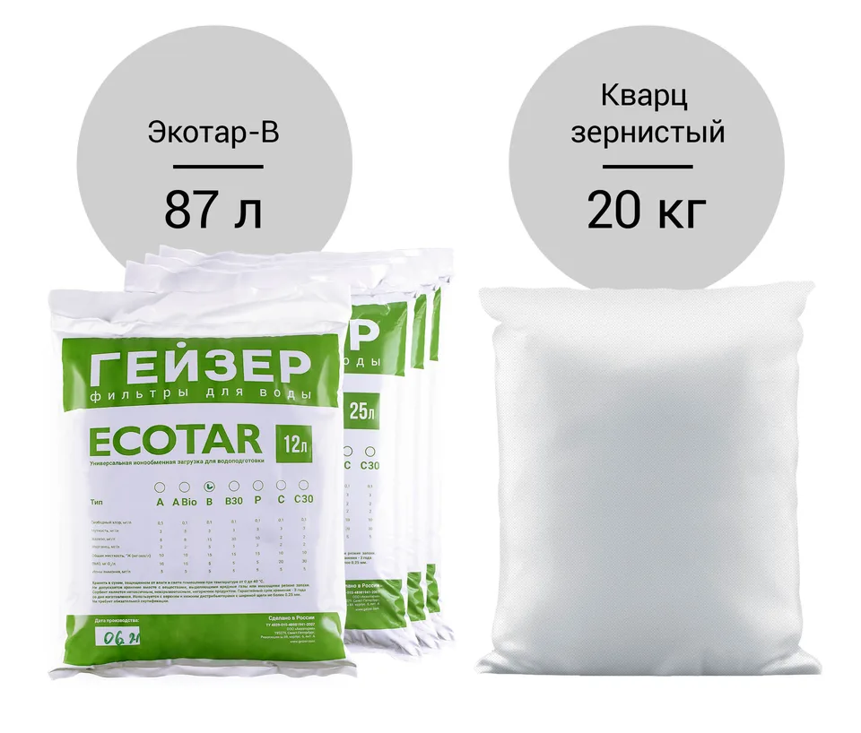 Комплект загрузки для Гейзер-WS 14 Aquachief (B) ГЕЙЗЕР