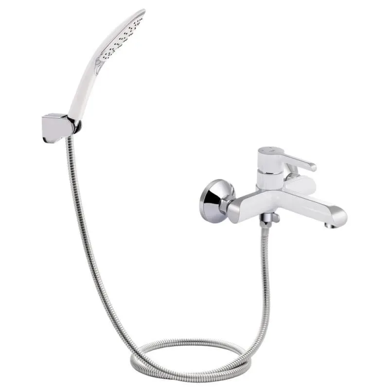 Смеситель д/ванны корот. MIXXUS PREMIUM EDEM 009 Ø35 WHITE (8 шт/ящ)