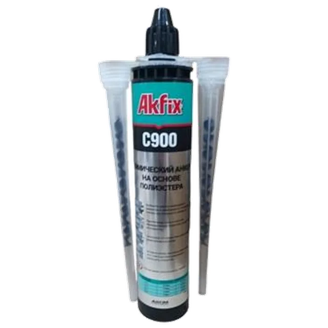 Химический анкер AKFIX С900 на основе полиэстера, 300мл (12шт)