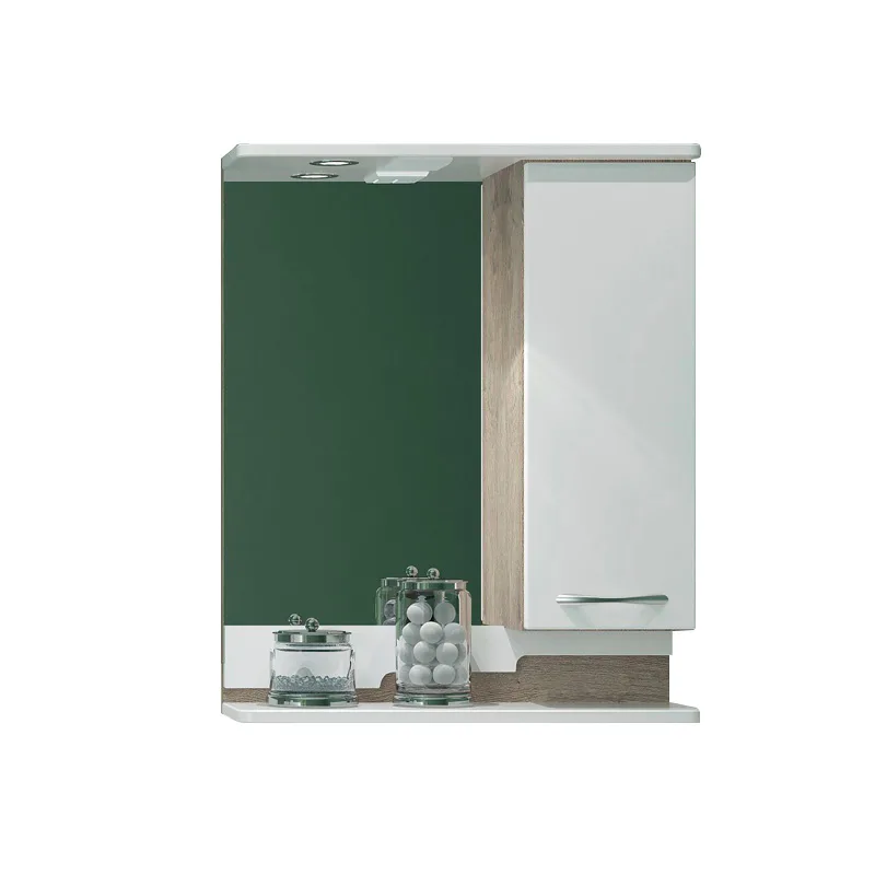 Зеркальный шкаф EvaGold  55 "Каскад"  моринга