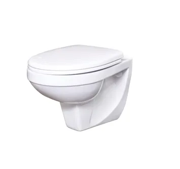 Унитаз подвесной ROSA  "Рио" ЛЮКС (сиденье дюропласт, SC) Ш345*В390*Г520