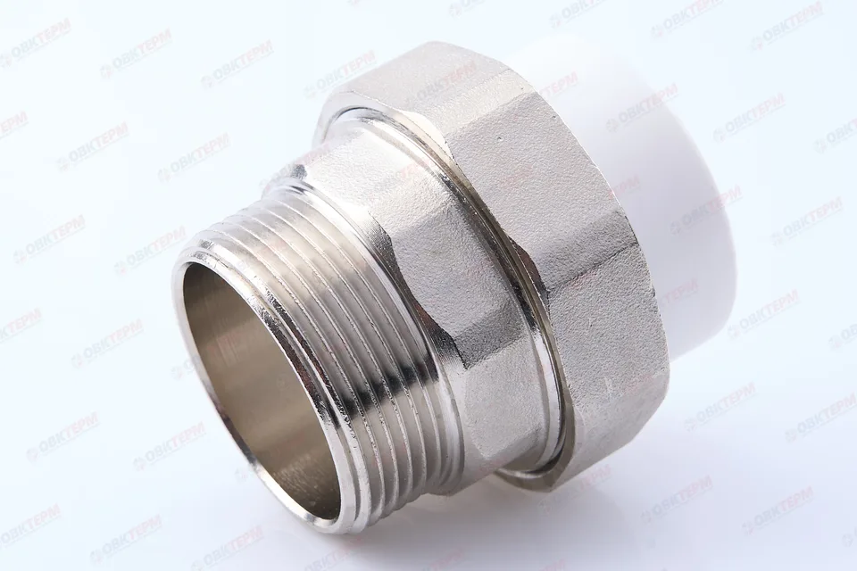 Разборное соединение   40 *1 1/2"  Н   БЕЛАЯ          (PRO AQUA)    (20)