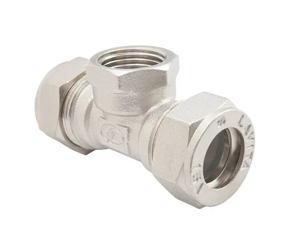 Тройник 15 х 1/2"В х 15 TIM (60/10 уп)