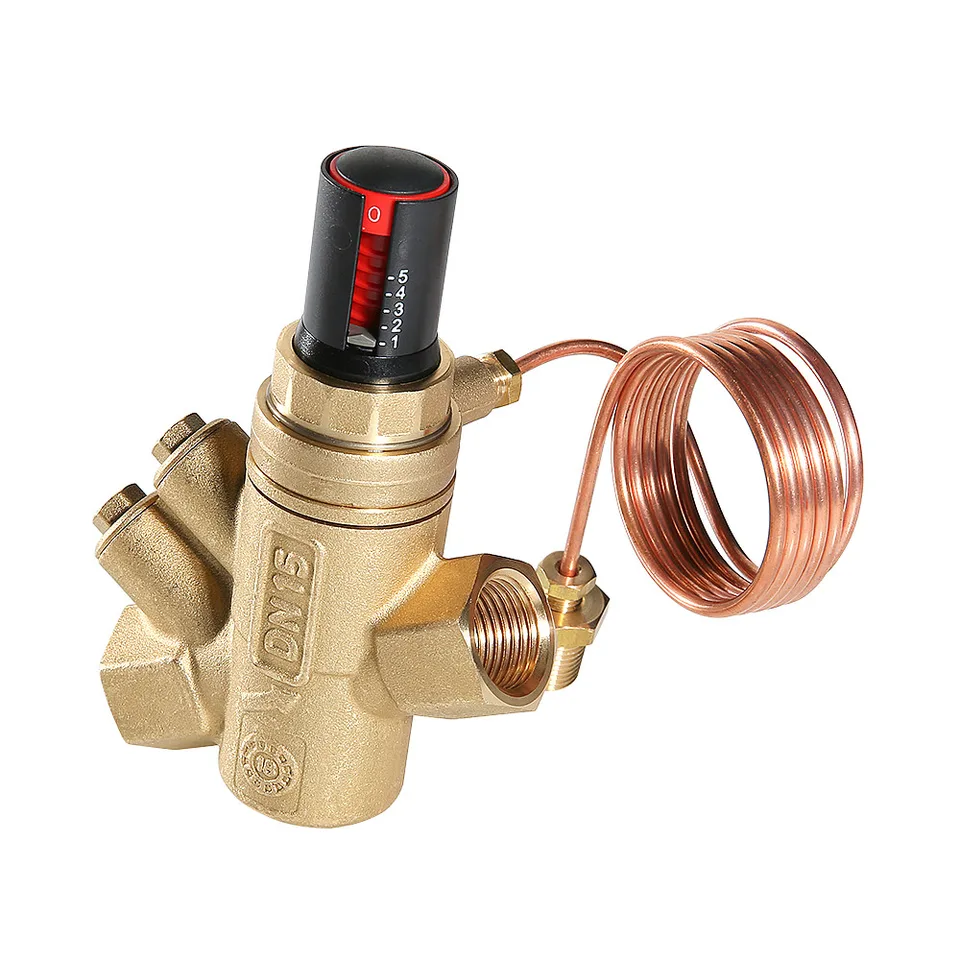Автоматический регулятор перепада давления Valtec 1/2  5-50 кПа 15-1500 л/час  (1уп/30ящ)