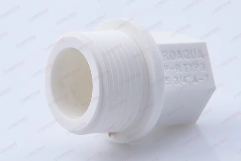 Заглушка резьбовая 25х3/4" БЕЛАЯ (PRO AQUA) (400/100)