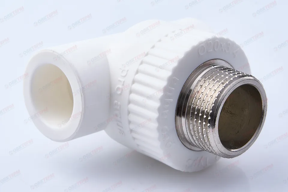 Тройник с МРН 20 * 3/4" * 20   БЕЛЫЙ   (PRO AQUA)     (100/10)