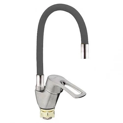 Смеситель д/кухни REFLECTOR ZERIX YUB 181 Ø40 GRAY  (10 шт/ящ)