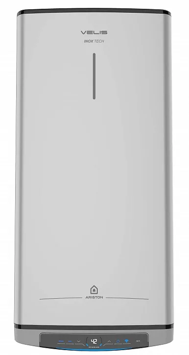 Бойлер Ariston ABSE VELIS LUX INOX PW 100 WIFI (универс. монтаж, плоский, кВт, ш*в*г)