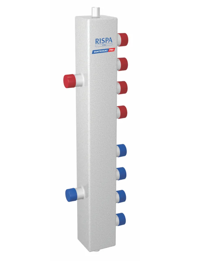 Разделитель гидравлический RISPA ГРУ 60 - 4В / DIAL STEEL GR 60 с двумя кронштейнами