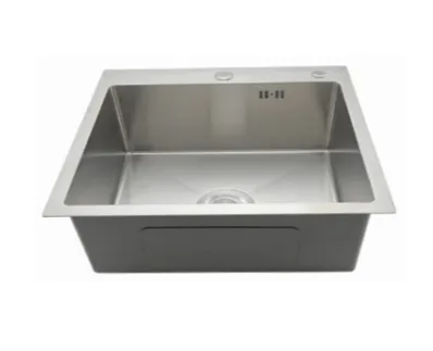 Мойка GAPPO GS5050 (0.8мм /коландером /сатин/ 500x500x215mm)