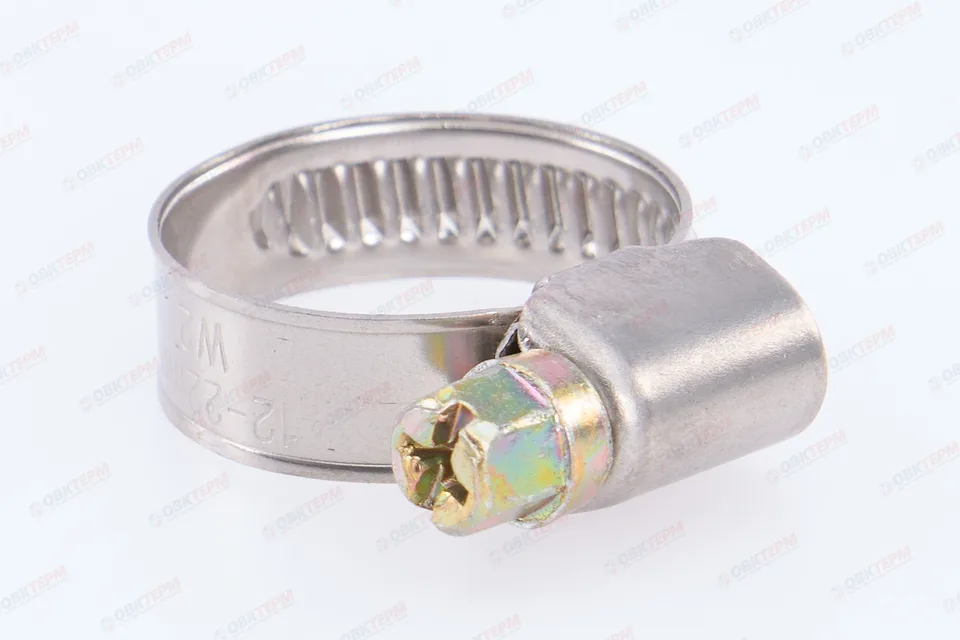 Хомут 12-22 1/2" (под отвёртку) (100 шт)
