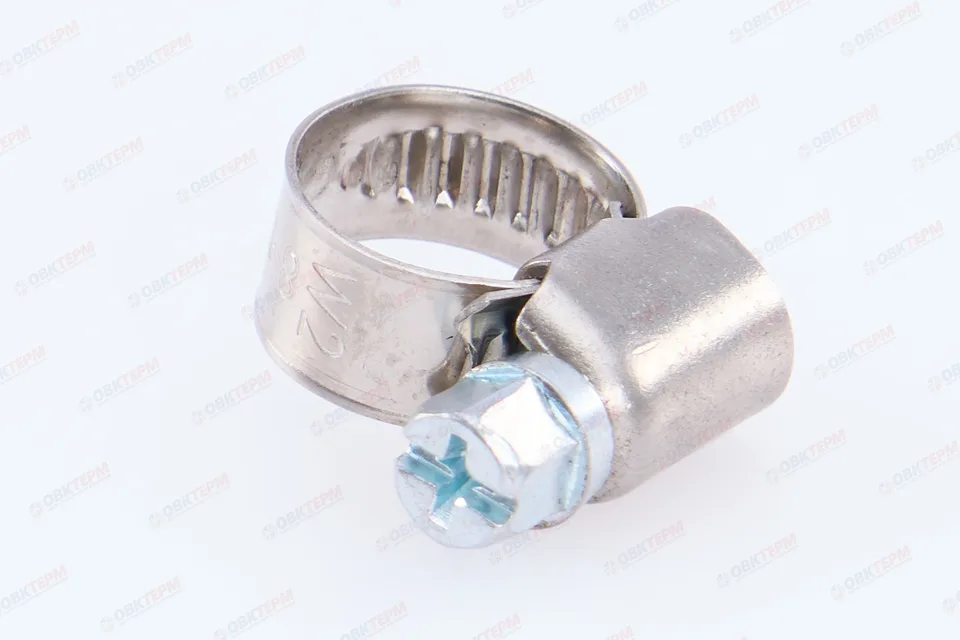 Хомут    8-12  1/4" (под отвёртку)       (100 шт)