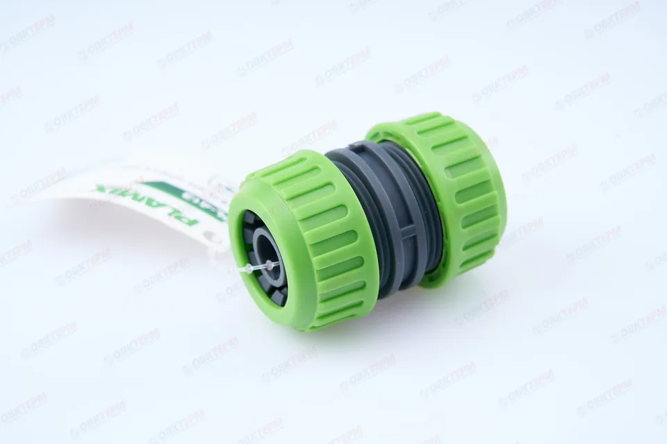 Муфта для шланга ремонтная,  1/2" (ABS) (240/60 шт)  PLAMIX/CRAB/HORKE PL-413