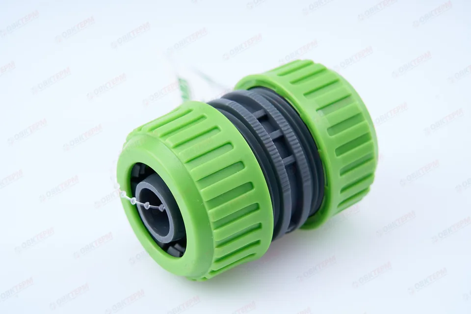 Муфта для шланга ремонтная,  3/4" (ABS) (240/60 шт)  PLAMIX/CRAB/HORKE PL-414