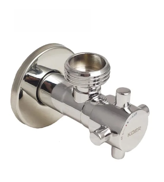 АРКО 1/2" * 3/4" ручка-крест с керамическим картриджем  KOER  (80/20 шт) KR.517