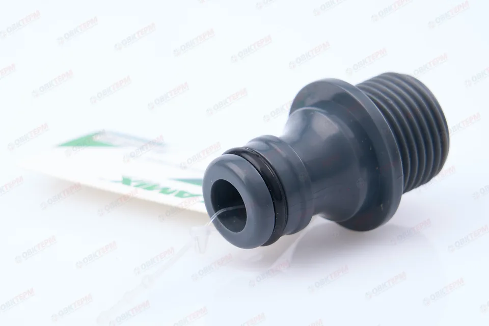Адаптер для коннектора, 1/2" РН  (ABS) (240/60 шт)  PLAMIX/CRAB/HORKE PL-440A