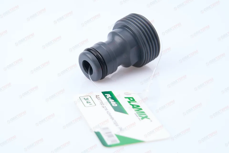 Адаптер для коннектора, 3/4" РН  (ABS) (240/60 шт)  PLAMIX/CRAB/HORKE PL-440