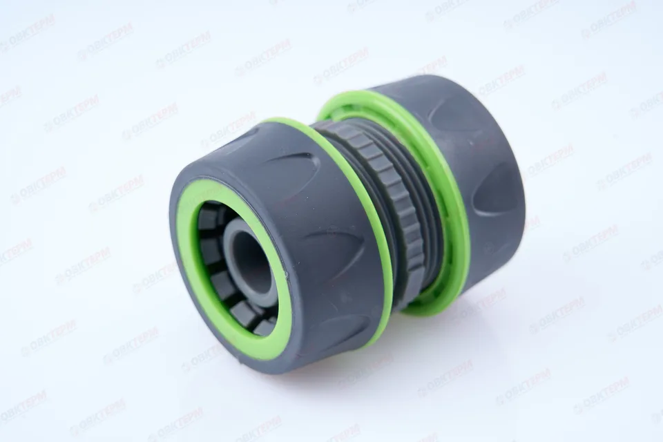 Муфта для шланга ремонтная, 3/4" (ABS+TPR, блистер) (240/24 шт)PLAMIX/CRAB/HORKE PRO PL-4514