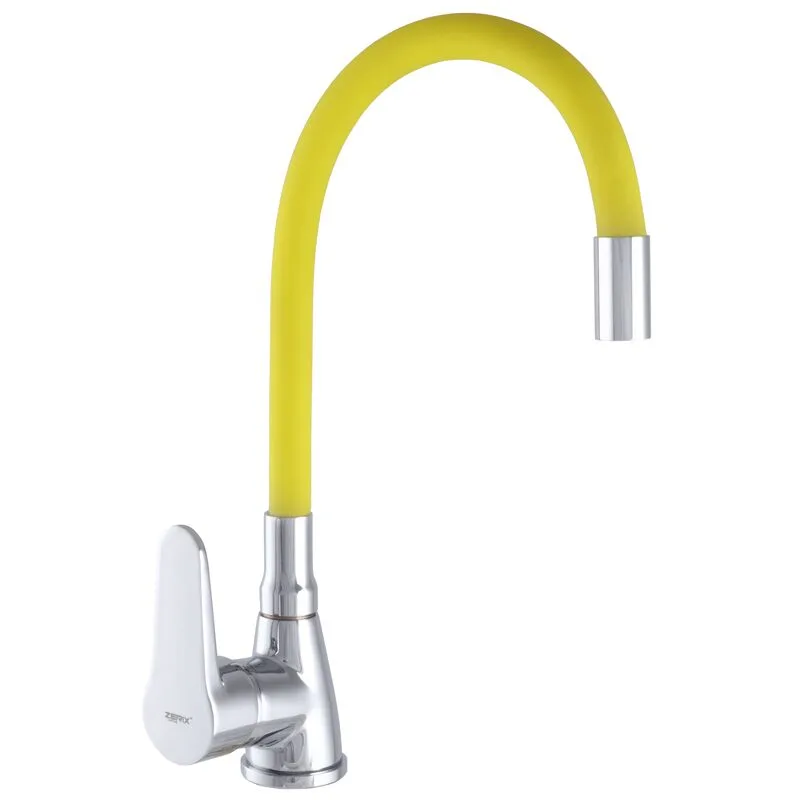 Смеситель д/кухни REFLECTOR ZERIX SOP7 146 YELLOW Ø40 ГАЙКА (10 шт/ящ)