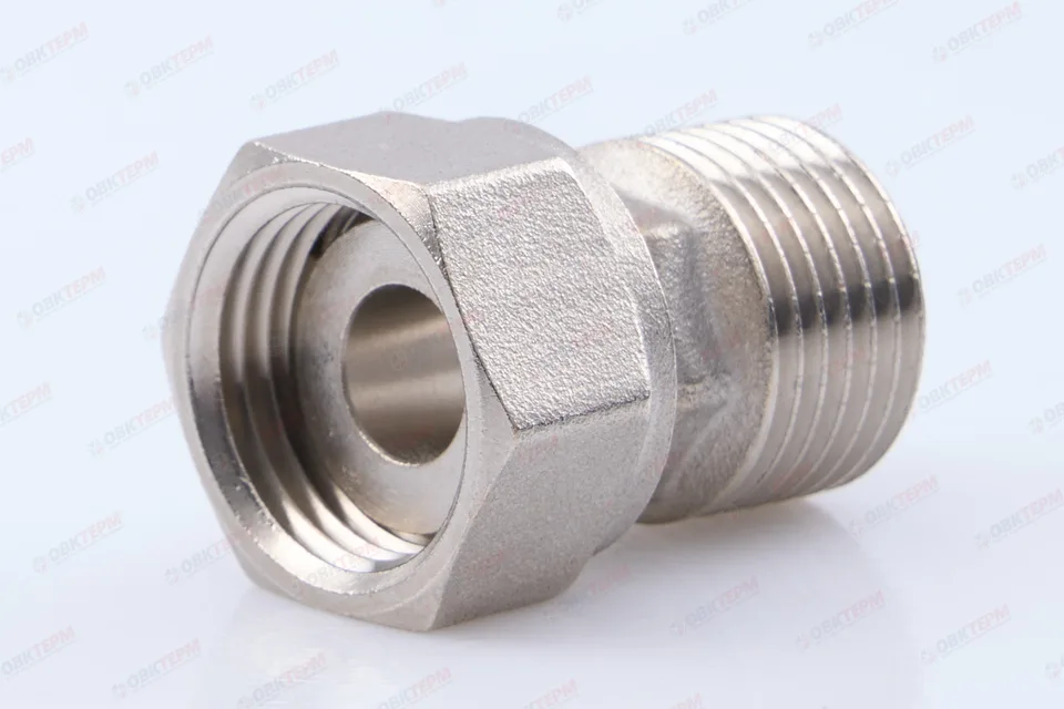 Полусгон с накидной гайкой 1/2" В х 1/2" Н ТИМ (220/5)