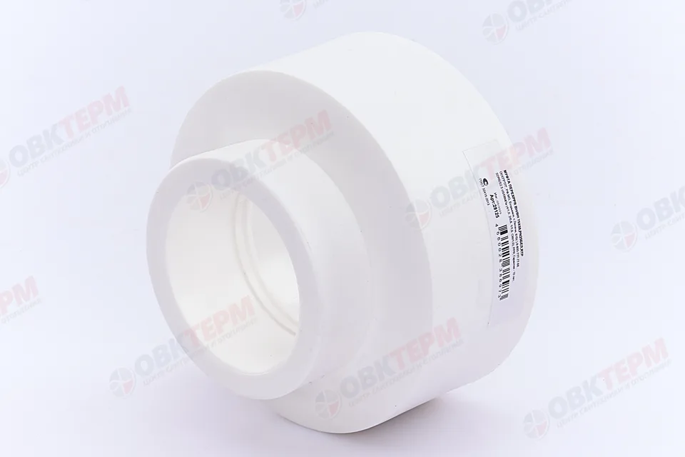 Муфта переход. ВВ 75*50 БЕЛАЯ PP-R (RTP) (60/10)