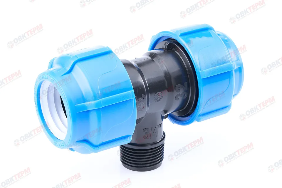 Тройник   32 *  3/4" н * 32    ПНД  Spektr    (150/10шт)