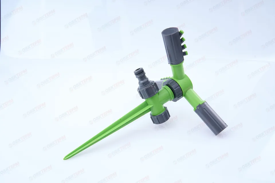 Распылитель круговой с боковой подачей на колышке (ABS) (100/25 шт) PLAMIX/CRAB/HORKE PL-524