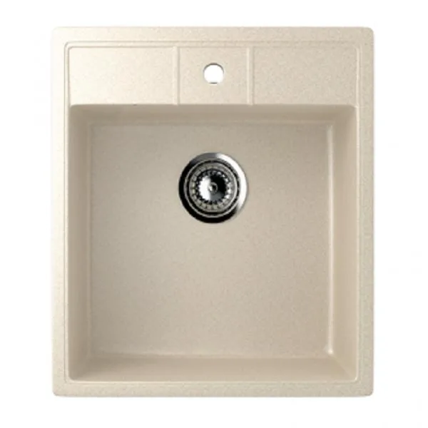 Мойка прямоугольная 510х455х210мм Hiekka Beige GRANMILL 39 беж