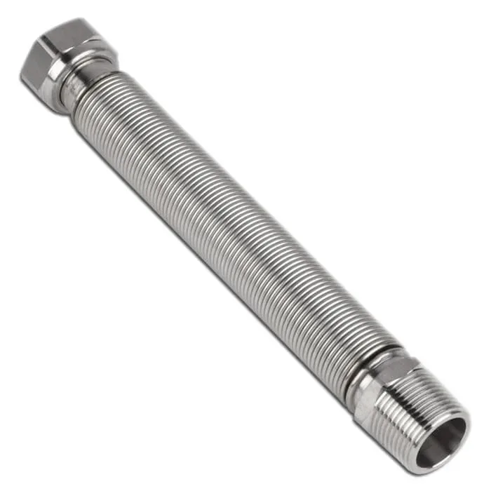 Шланг редукционный нерж  3/4  ГШ   (100-195 мм)        TIM      (100/10шт)